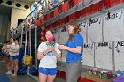 Senior Day  Swimming & Diving Senior Day 2024. - Photo by Keith Nordstrom : Wheaton, Swimming